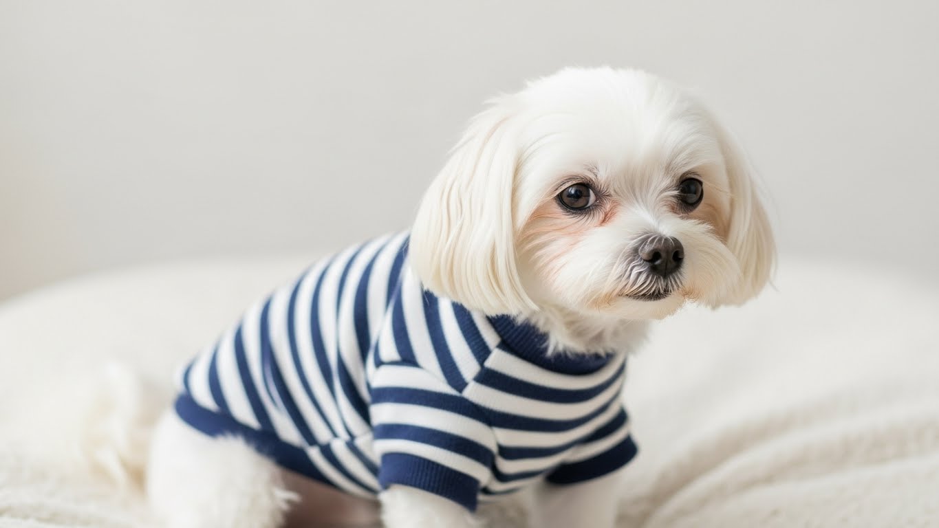 강아지가 옷 입기 싫어할 때 보이는 스트레스 신호 7가지